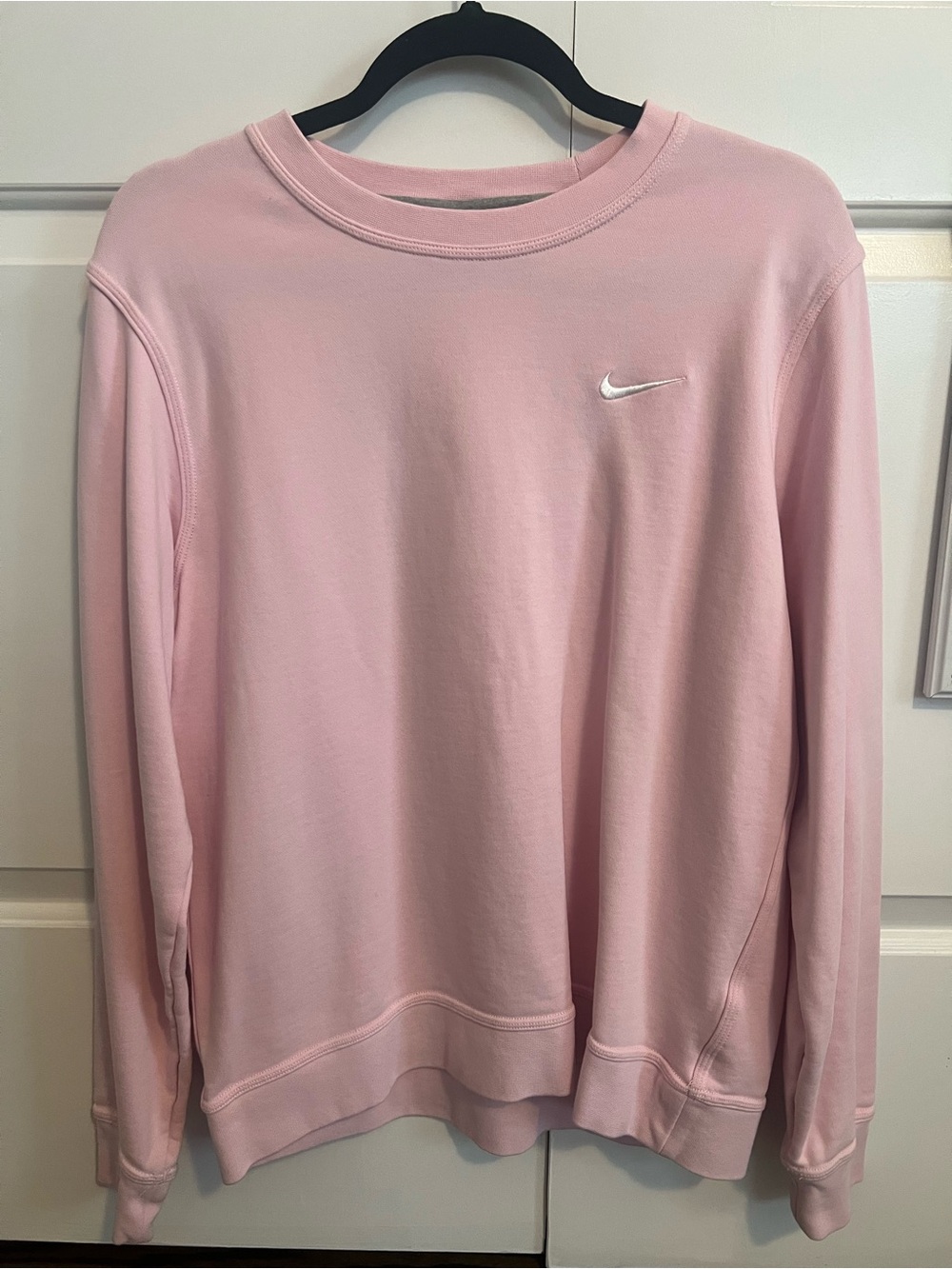 Nike Women's Pink Crewneck Sweatshirt Size Large